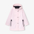 Girl rubber-effect parka
