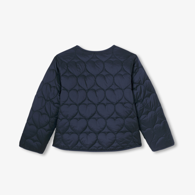 Qız üçün yüngül, dolğu içlikli gödəkcə