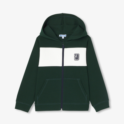 Boy zip-up sweatshirt