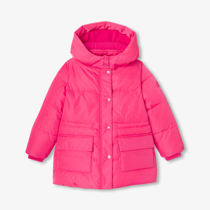 Girl long padded jacket