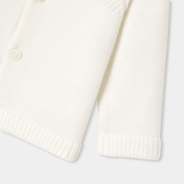 Baby boy jersey cardigan