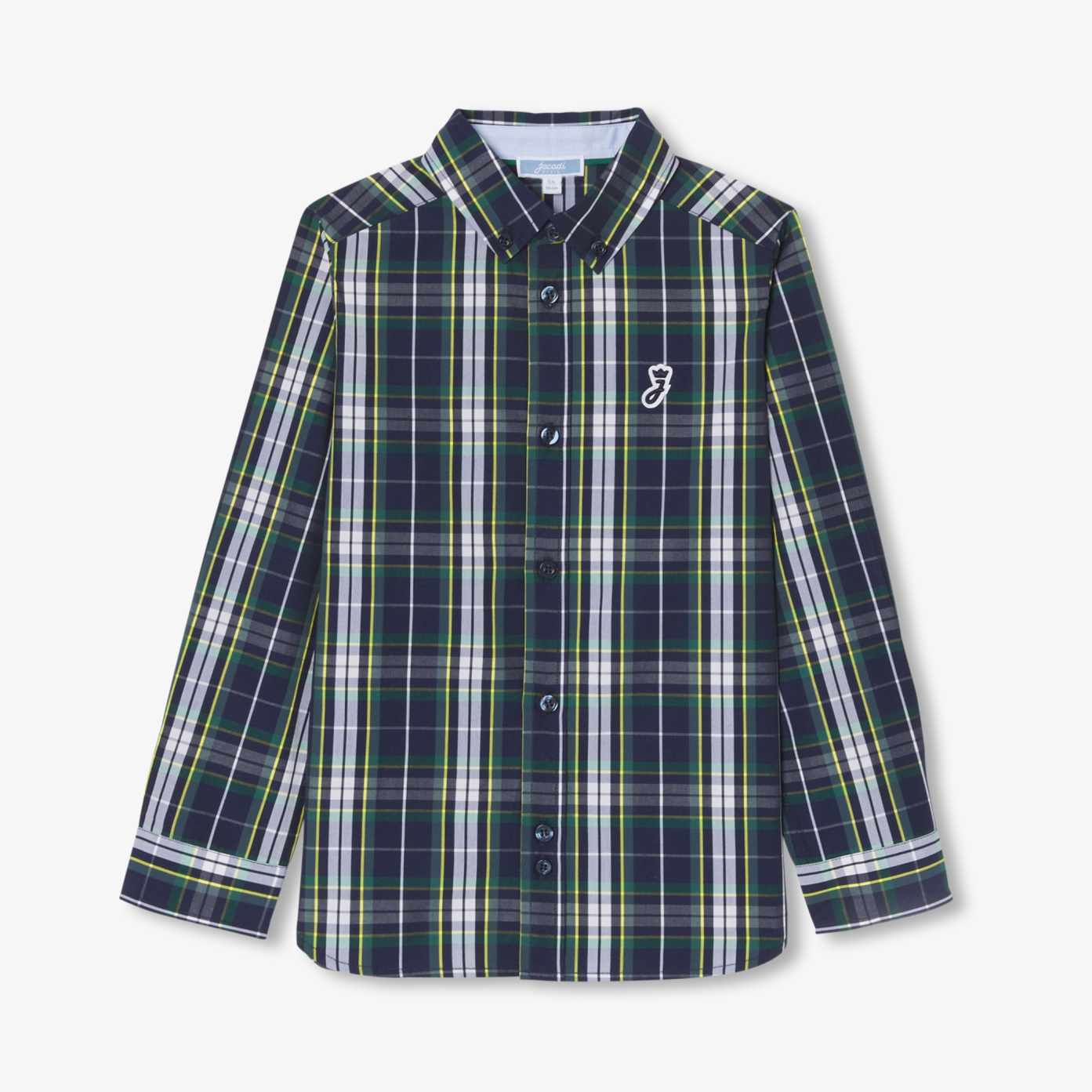 Child unisex tartan shirt