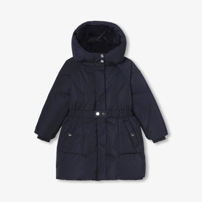 Girl long down jacket