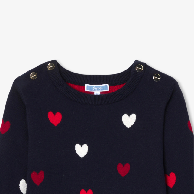 Girl jersey knit dress