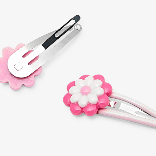 Körpə qız üçün iki saç sancağı