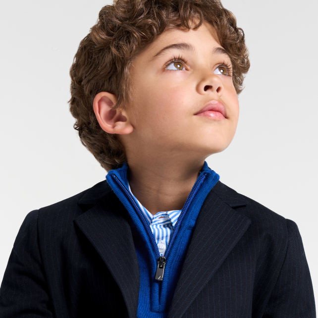 Child unisex flannel jacket