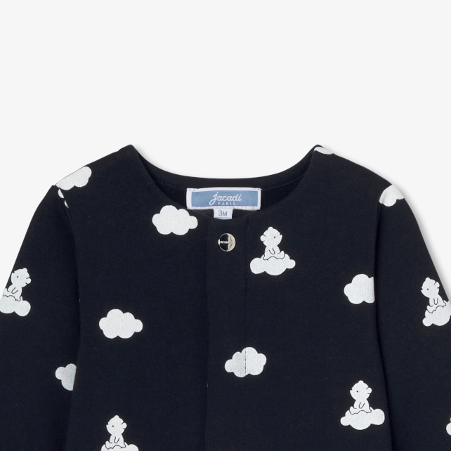 Baby boy pyjamas in fleece