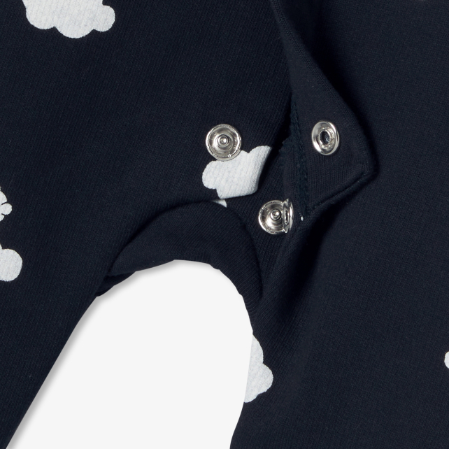 Baby boy pyjamas in fleece