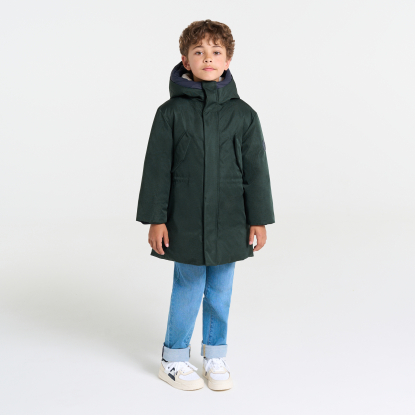 Child unisex technical parka