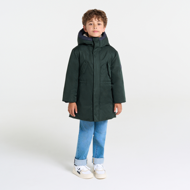 Child unisex technical parka