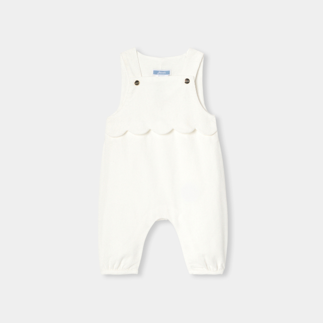 Körpə qız üçün məxmər salopet