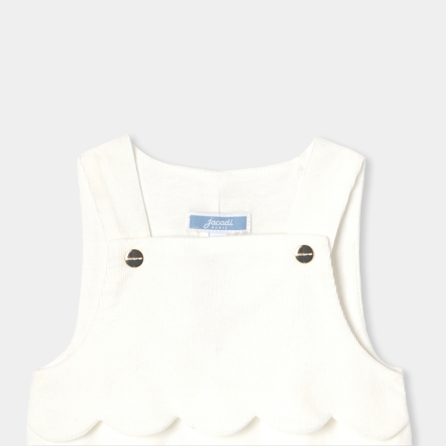 Körpə qız üçün məxmər salopet