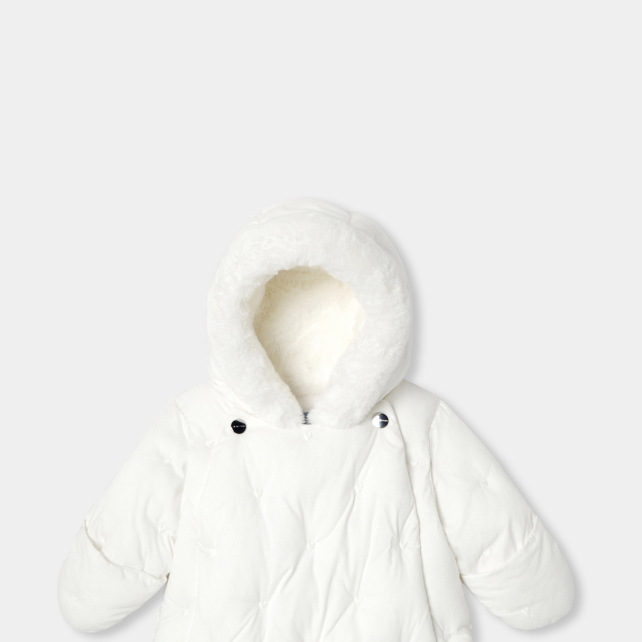 Baby girl heart pattern pramsuit Baby girl heart pattern pramsuit