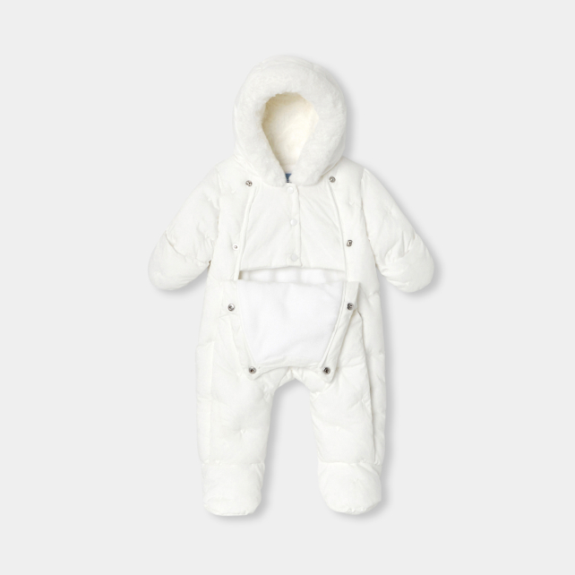 Baby girl heart pattern pramsuit Baby girl heart pattern pramsuit