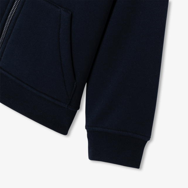 Boy zip-up sweatshirt