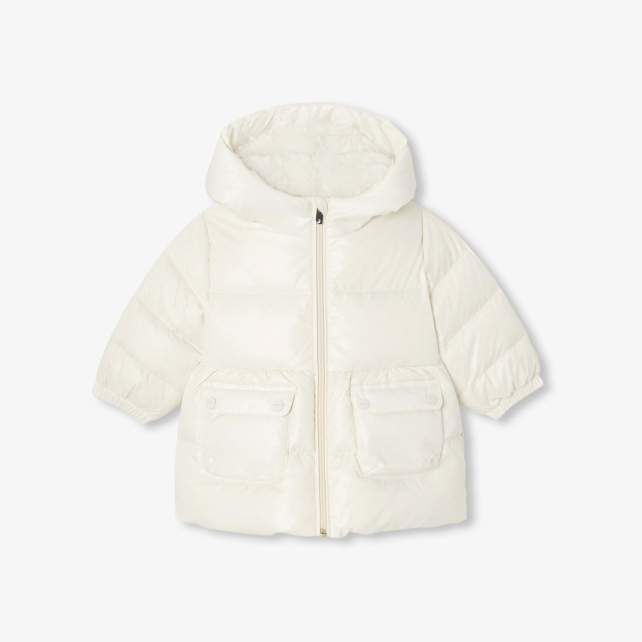 Baby girl down jacket