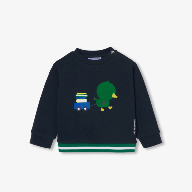 Baby boy fleece sweatshirt