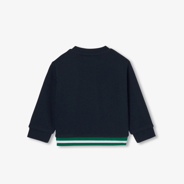 Baby boy fleece sweatshirt