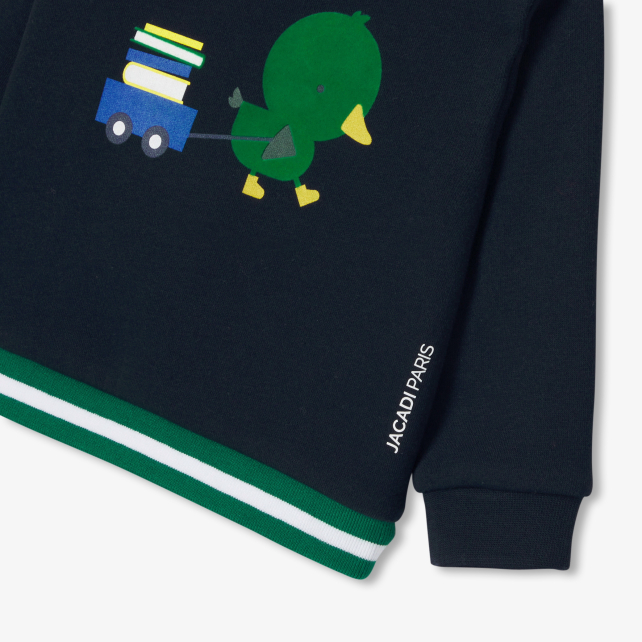 Baby boy fleece sweatshirt