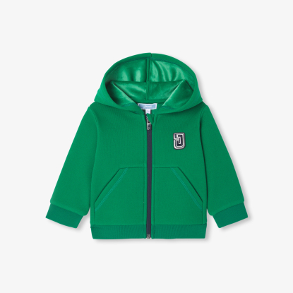 Baby boy zip-up sweatshirt