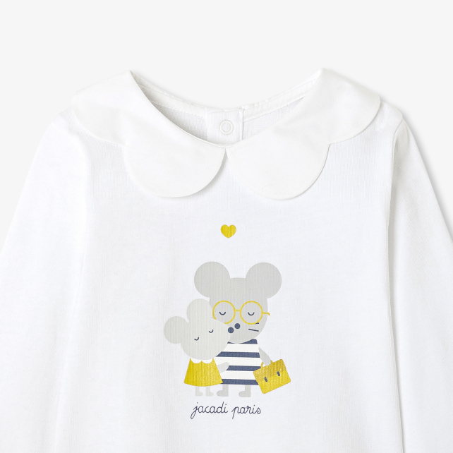 Baby girl long-sleeved T-shirt