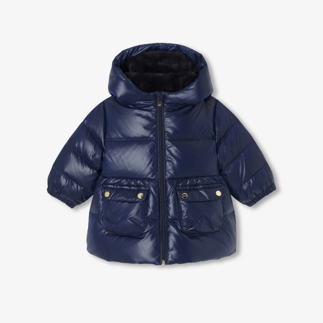 Baby girl down jacket