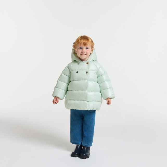 Baby girl padded jacket