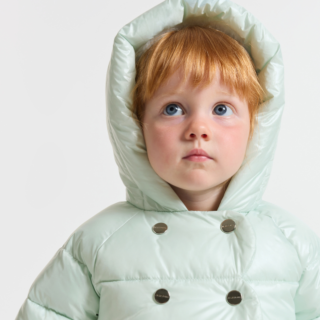 Körpə qız üçün polarlı gödəkçə