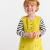Baby girl velvet pinafore dress