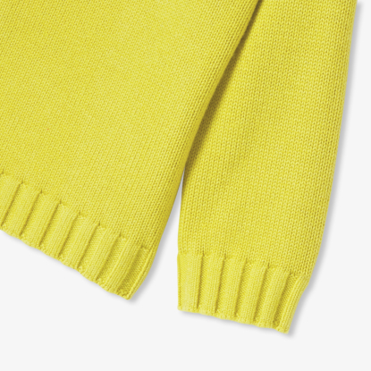 Baby boy trucker-neck sweater