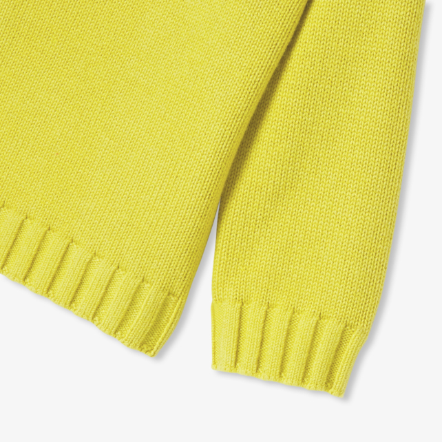 Körpə oğlan üçün trucker-yaxalı sviter