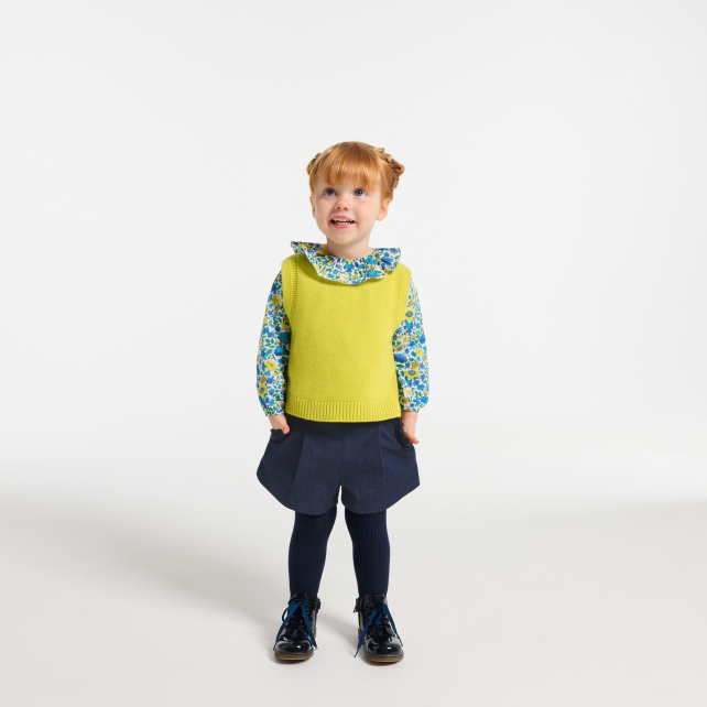 Baby girl denim shorts