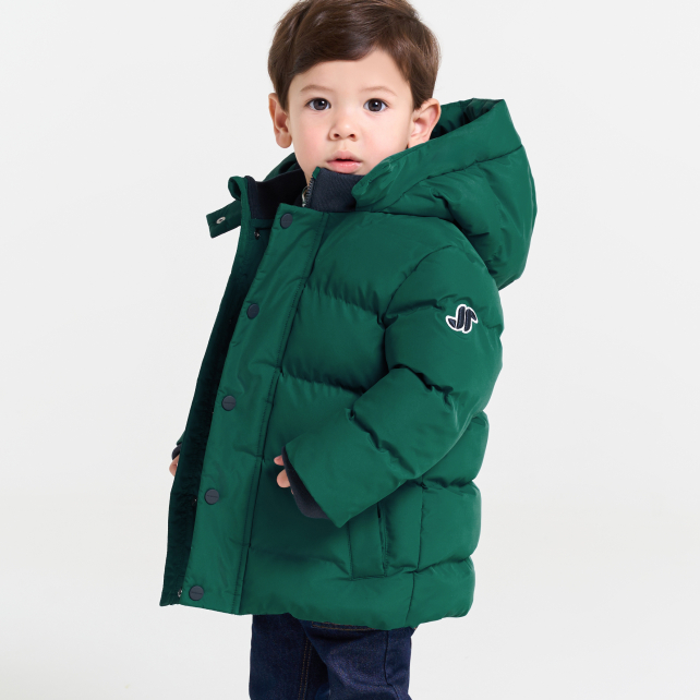 Körpə oğlan üçün parka