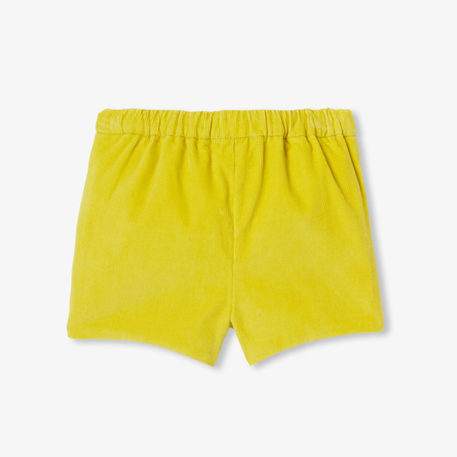 Baby girl velvet shorts