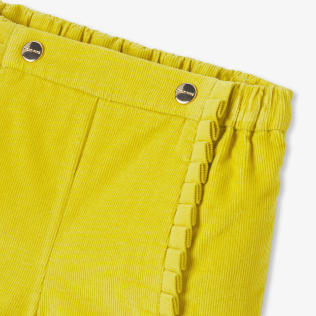 Baby girl velvet shorts