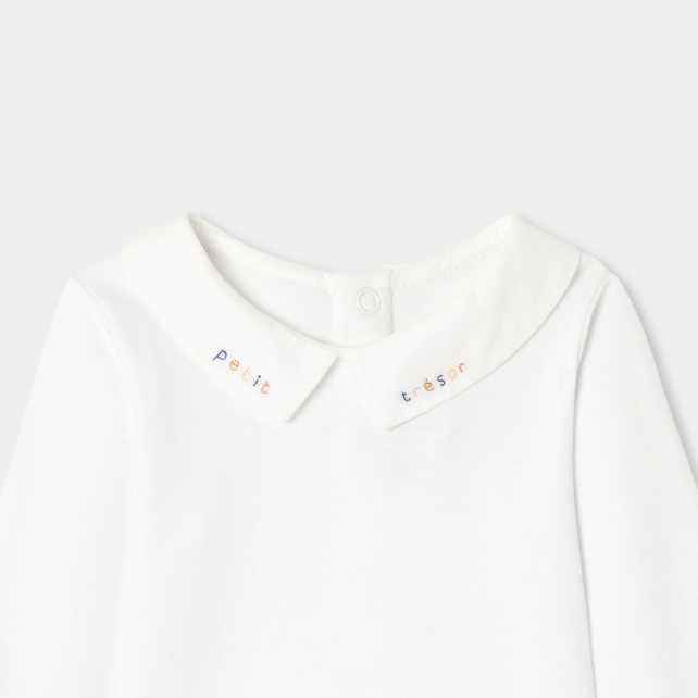 Baby boy long-sleeved bodysuit