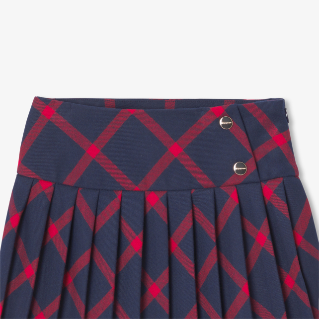 Qız üçün dama naxışlı ətək Qız üçün dama naxışlı ətək