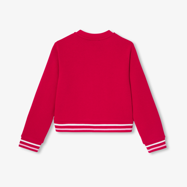 Qız üçün fliis Varsity gödəkçəsi