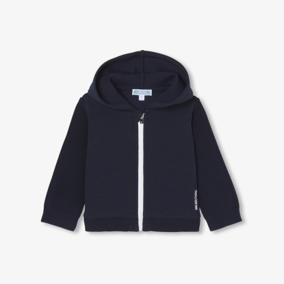 Baby boy zip-up sweatshirt