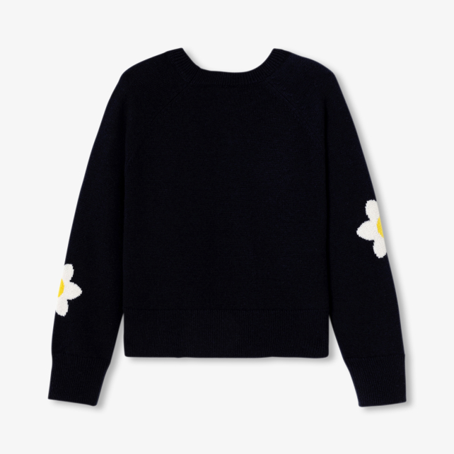 Girl sweater in wool majority 