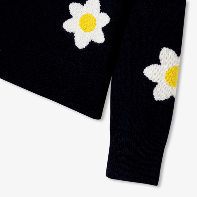 Girl sweater in wool majority 