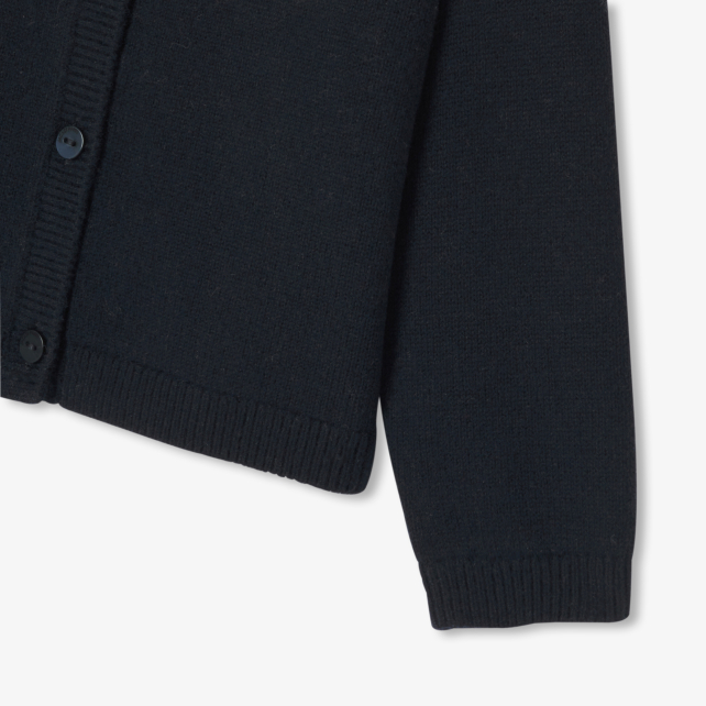 Kaşmir və yun qarışığı körpə qız üçün kardiqan