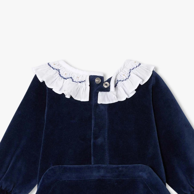 Körpə qız üçün məxmər pijama