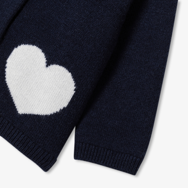 Körpə qız üçün pambıq jersi kardiqan