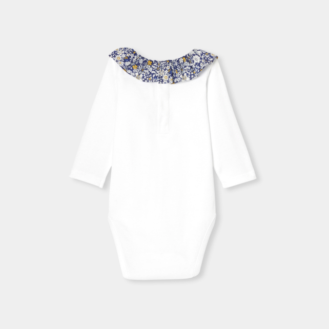 Körpə qız üçün uzunqollu bodi Körpə qız üçün uzunqollu bodi