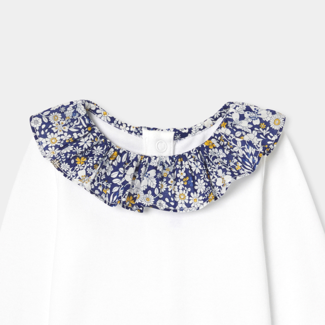 Baby girl long sleeve bodysuit