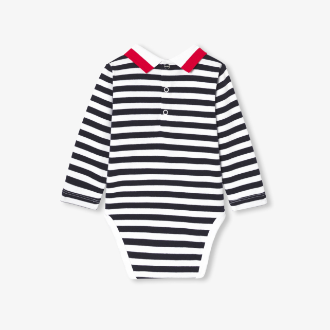 Baby boy long-sleeved bodysuit