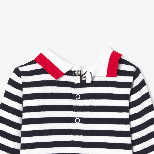 Baby boy long-sleeved bodysuit