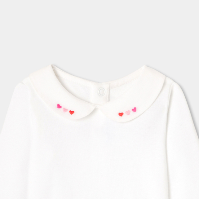 Baby girl cotton bodysuit