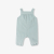 Baby girl velvet overalls